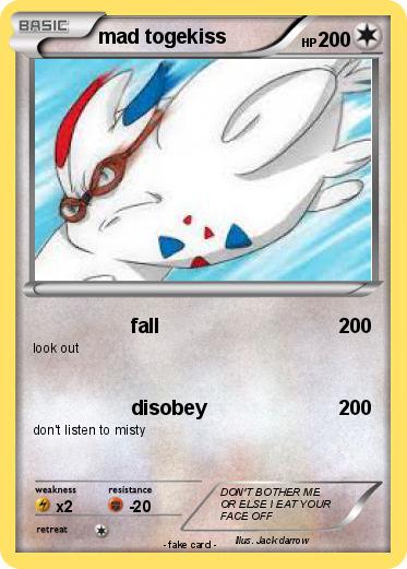 Pokemon mad togekiss