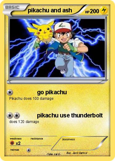 Pokemon pikachu and ash