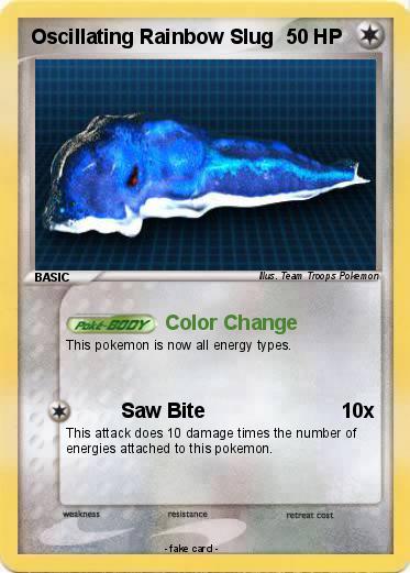 Pokemon Oscillating Rainbow Slug