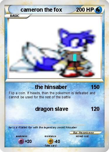 Pokemon cameron the fox