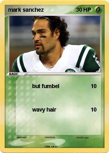 Pokemon mark sanchez