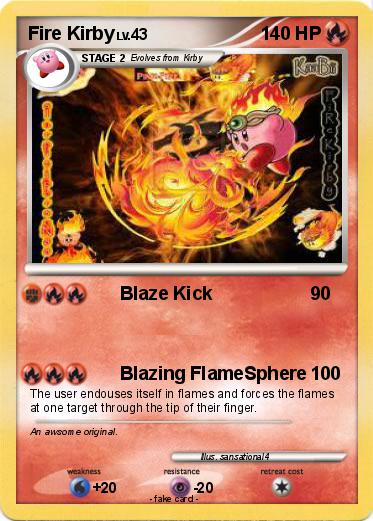 Pokemon Fire Kirby