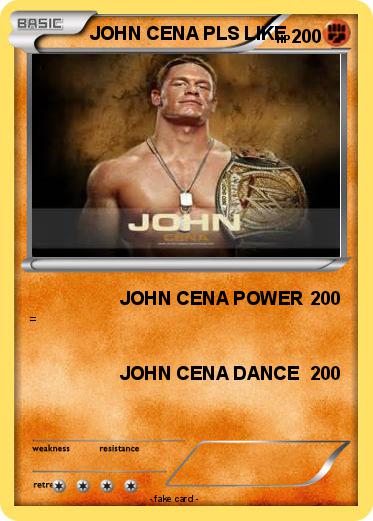 Pokemon JOHN CENA PLS LIKE