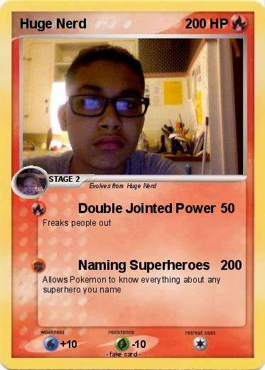 Pokemon Huge Nerd