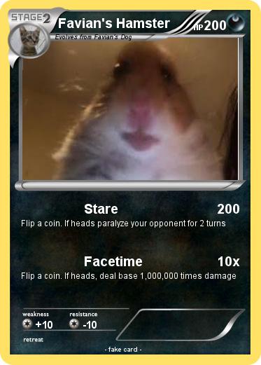 Pokemon Favian's Hamster