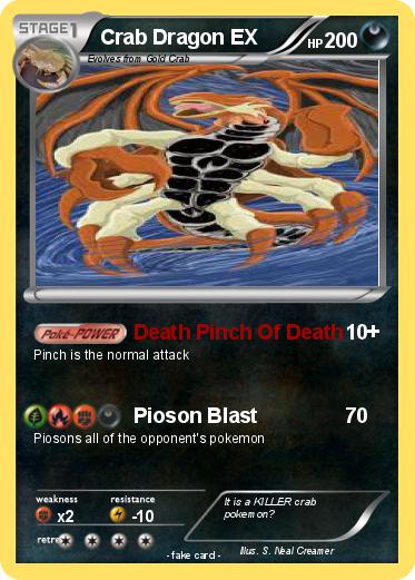 Pokemon Crab Dragon EX