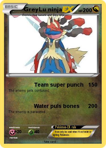 Pokemon GreyLu ninja
