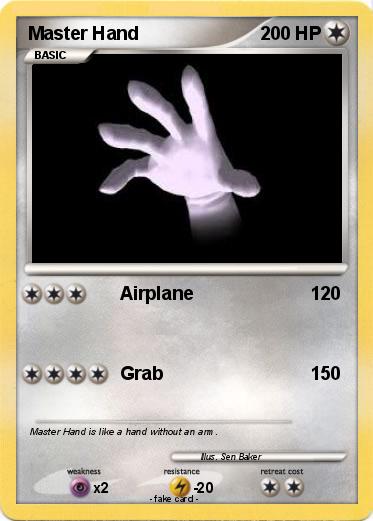 Pokemon Master Hand