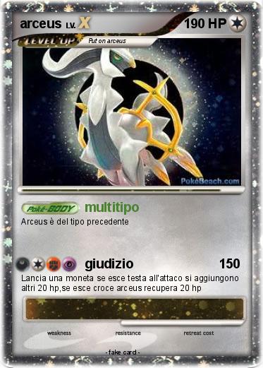 Pokemon arceus