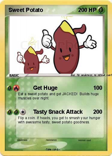 Pokemon Sweet Potato