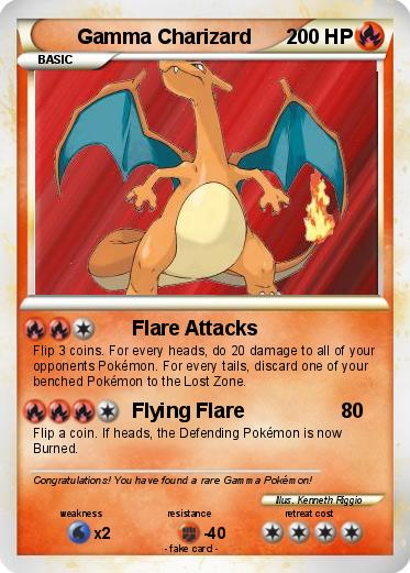Pokemon Gamma Charizard