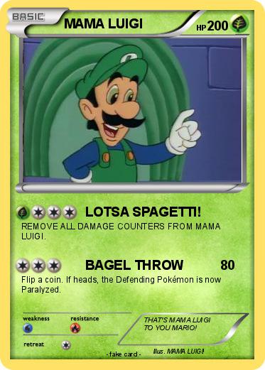 Pokemon MAMA LUIGI