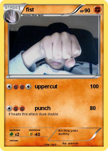 Pokemon fist