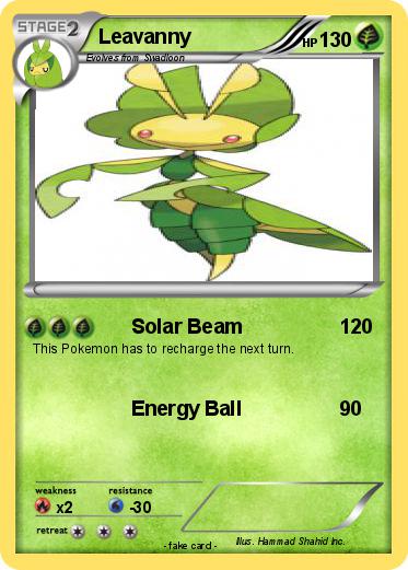Pokemon Leavanny