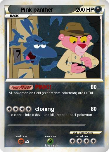 Pokemon Pink panther