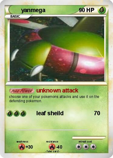 Pokemon yanmega