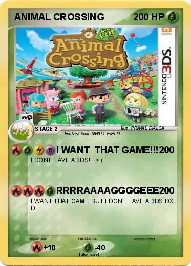 Pokemon ANIMAL CROSSING