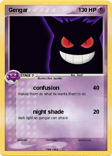 Pokemon Gengar