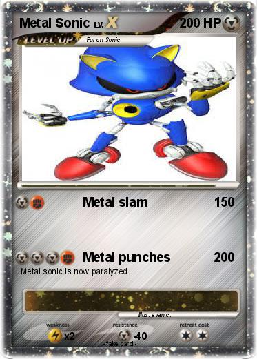 Pokemon Metal Sonic