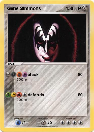 Pokemon Gene Simmons