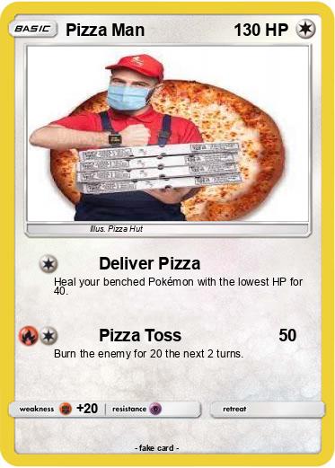 Pokemon Pizza Man