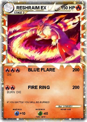 Pokemon RESHRAIM EX