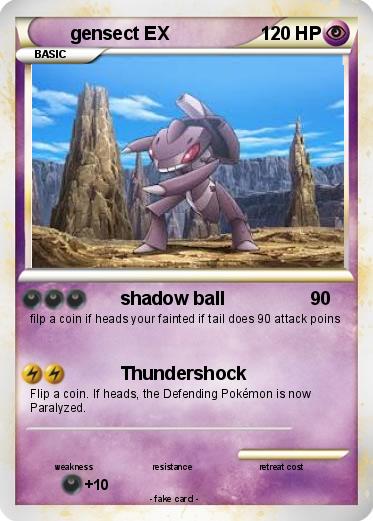 Pokemon gensect EX