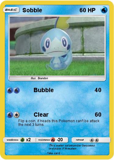 Pokemon Sobble