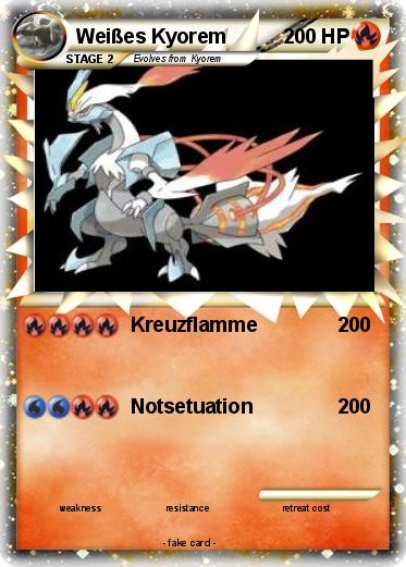 Pokemon Weißes Kyorem