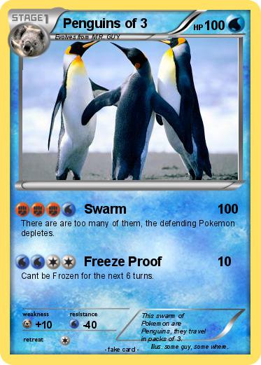 Pokemon Penguins of 3