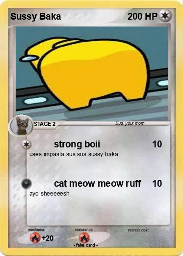 Pokemon Sussy Baka