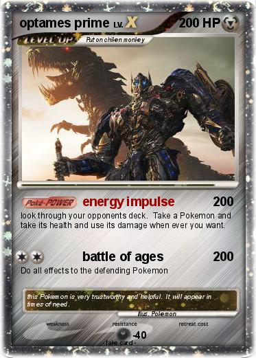 Pokemon optames prime