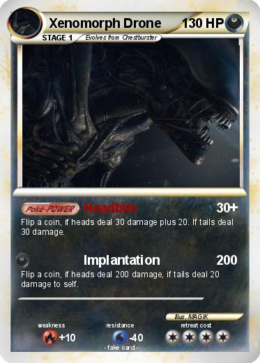 Pokemon Xenomorph Drone