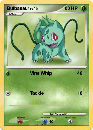 Pokemon Bulbasaur