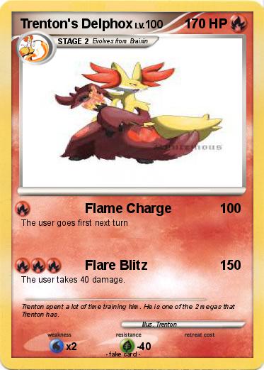 Pokemon Trenton's Delphox
