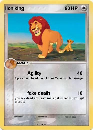 Pokemon lion king
