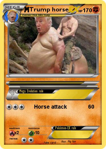 Pokemon Trump horse
