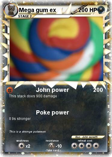 Pokemon Mega gum ex