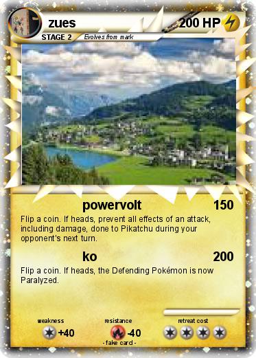 Pokemon zues