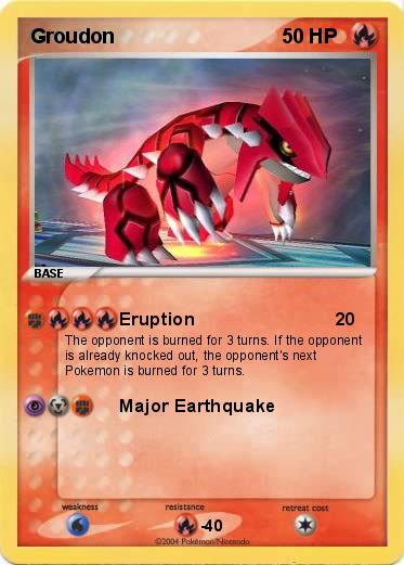 Pokemon Groudon