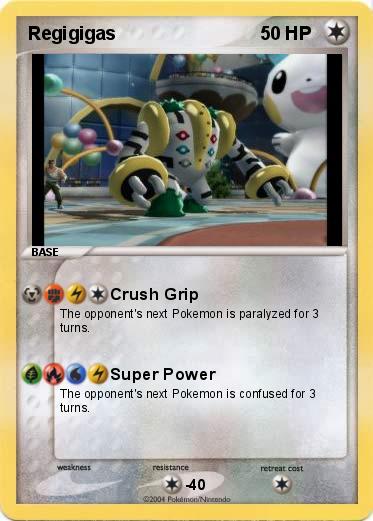Pokemon Regigigas