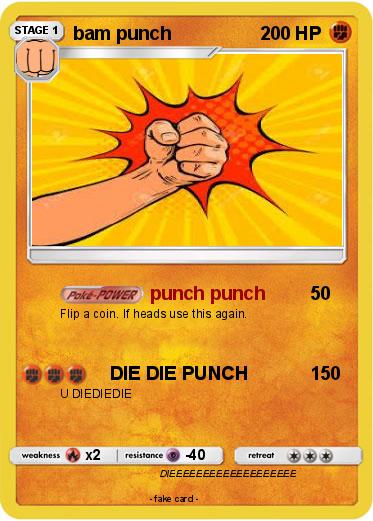 Pokemon bam punch