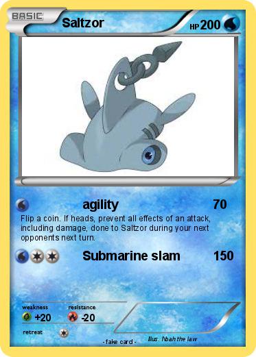 Pokemon Saltzor Pokemon Saltzor