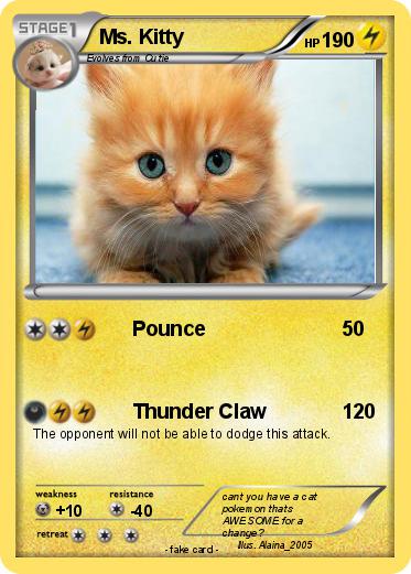 Pokemon Ms. Kitty