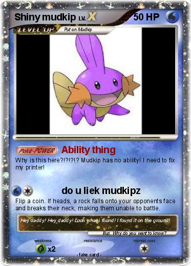Pokemon Shiny mudkip