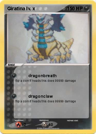 Pokemon Giratina lv. x