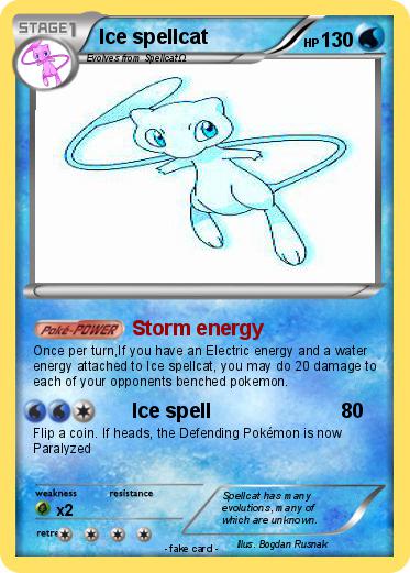 Pokemon Ice spellcat