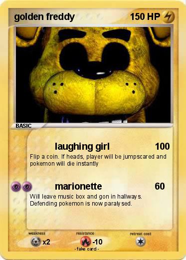 Pokemon golden freddy