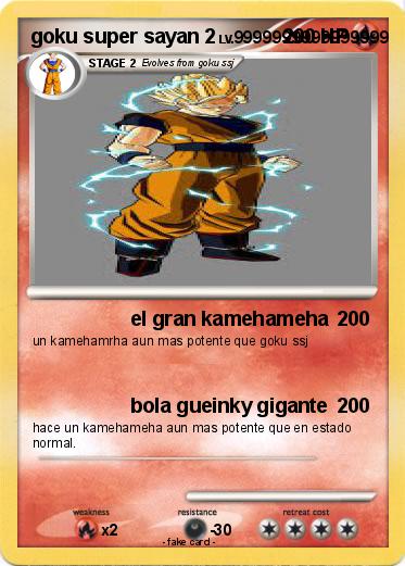 Pokemon goku super sayan 2