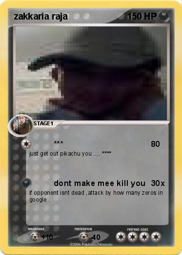 Pokemon zakkaria raja 
